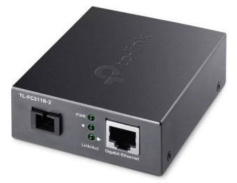 Медиаконвертер TP-Link TL-FC311B-2 WDM 1000Mbit RJ45 до 2km от магазина РЭССИ