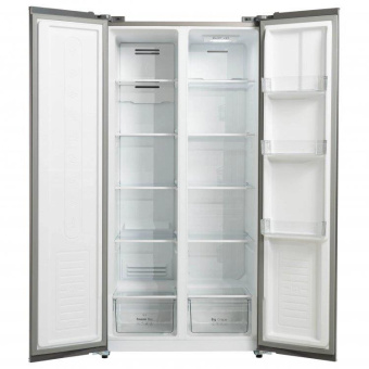 Холодильник Бирюса SBS 400 DI 2-хкамерн. нержавеющая сталь от магазина РЭССИ