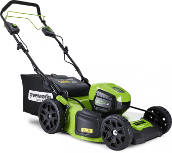 Газонокосилка роторная Greenworks GD60LM46SPK4 (2502907UB) от магазина РЭССИ