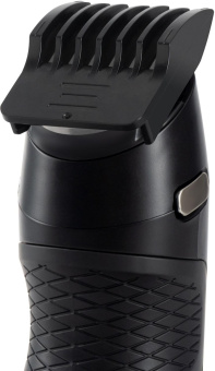 Машинка для стрижки Hyundai H-HC7120 черный/серебристый 5Вт (насадок в компл:10шт) от магазина РЭССИ