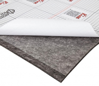 Шумоизоляция Kicx Car Felt (компл.:1шт) 1000x750x10мм от магазина РЭССИ