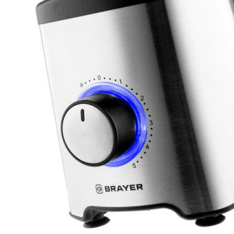 Настольный блендер BRAYER стеклянный колка льда BR1203 от магазина РЭССИ