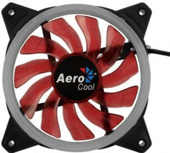 Вентилятор Aerocool Rev Red 120x120mm 3-pin 15dB 153gr LED Ret от магазина РЭССИ