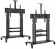 Картинка Подставка для телевизора Onkron TS2811 черный 60"-100" макс.147.8кг напольный мобильный от магазина РЭССИ Подставка для телевизора Onkron TS2811 черный 60"-100" макс.147.8кг напольный мобильный от магазина РЭССИ