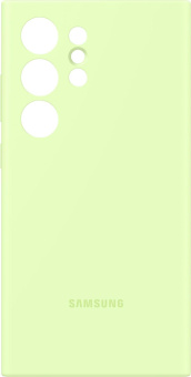 Чехол (клип-кейс) Samsung для Samsung Galaxy S24 Ultra Silicone Case S24 Ultra лайм (EF-PS928TGEGRU) от магазина РЭССИ