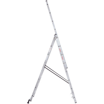 Трехсекционная лестница Новая Высота 3х8 ступеней 1230308 от магазина РЭССИ