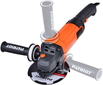 Углошлифовальная машина Patriot AG 128E 1300Вт 11000об/мин рез.шпин.:M14 d=125мм (110301129) от магазина РЭССИ