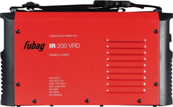 Сварочный аппарат Fubag IR 200 VRD инвертор ММА DC 8.6кВт от магазина РЭССИ