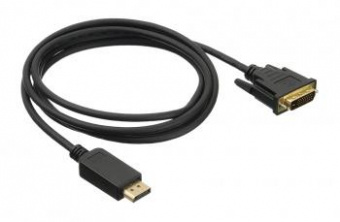 Кабель аудио-видео Buro 1.1v DisplayPort (m)/DVI-D (Dual Link) (m) 2м. Позолоченные контакты черный (BHP DPP_DVI-2) от магазина РЭССИ