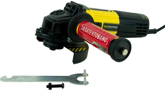 Углошлифовальная машина Hanskonner HAG9012TES 1100Вт 11000об/мин рез.шпин.:M22.2 d=125мм жестк.кейс от магазина РЭССИ