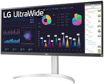 Монитор LG 34" 34WQ65X-W белый IPS LED 21:9 HDMI матовая HAS 500cd 178гр/178гр 2560x1080 DP FHD USB 7.9кг от магазина РЭССИ