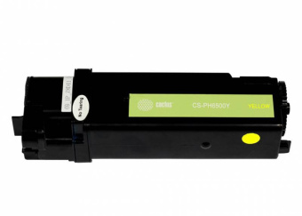 Картридж лазерный Cactus CS-PH6500Y 106R01603 желтый (2500стр.) для Xerox Phaser 6500/WorkCentre 6505 от магазина РЭССИ