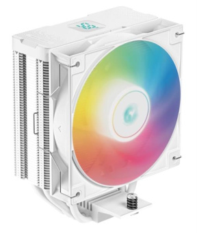 Устройство охлаждения(кулер) Deepcool AG400 Digital Wh ARGB Soc-AM5/AM4/1151/1200/1700 белый 4-pin 31.6dB Al+Cu LCD 220W 636gr Ret (R-AG400-WHADMN-G-1) от магазина РЭССИ