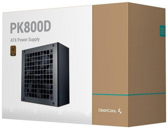 Блок питания Deepcool ATX 800W PK800D 80+ bronze 24+2x(4+4) pin APFC 120mm fan 8xSATA RTL от магазина РЭССИ