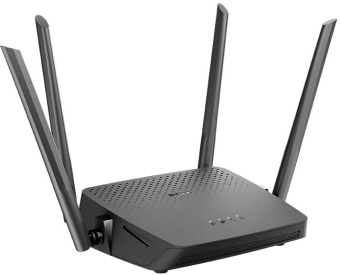 Роутер беспроводной D-Link DIR-825/RU/R7 (DIR-825/RU/R7A) AC1200 10/100/1000BASE-T черный от магазина РЭССИ
