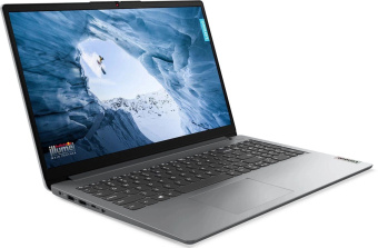 Ноутбук Lenovo IdeaPad 1 15IAU7 Core i3 1215U 8Gb SSD512Gb Intel UHD Graphics 15.6" TN FHD (1920x1080) noOS grey WiFi BT Cam (82QD00EJUE) от магазина РЭССИ