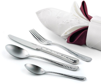 Нож столовый Rondell RainDrops RD-1081 стальной от магазина РЭССИ