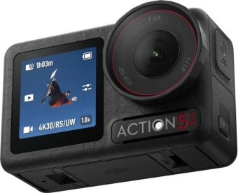 Экшн-камера Dji Osmo Action 5 Pro Standard Combo 1xCMOS 12Mpix черный/черный от магазина РЭССИ