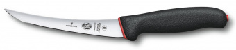 Нож кухонный Victorinox Fibrox Dual Grip (5.6663.15D) стальной разделочный лезв.150мм прямая заточка черный от магазина РЭССИ