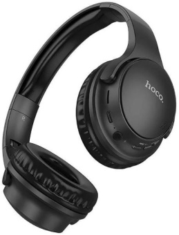 Гарнитура накладные Hoco Mighty W40 черный беспроводные bluetooth оголовье от магазина РЭССИ