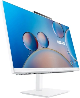 Моноблок Asus A5402WVAR-WPC0010 23.8" Full HD Core 3 100U (1.2) 8Gb SSD512Gb UHDG noOS GbitEth WiFi BT 90W клавиатура мышь Cam белый 1920x1080 от магазина РЭССИ