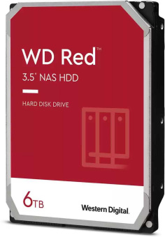 Жесткий диск WD SATA-III 6Tb WD60EFAX NAS Red (5400rpm) 256Mb 3.5" от магазина РЭССИ