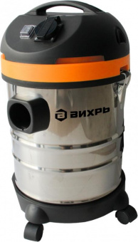Строительный пылесос Вихрь СП-1500/20 1500Вт (уборка: сухая/влажная) серый от магазина РЭССИ