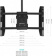 Картинка Кронштейн для телевизора Onkron N4L черный 32"-80" макс.112кг потолочный наклон от магазина РЭССИ Кронштейн для телевизора Onkron N4L черный 32"-80" макс.112кг потолочный наклон от магазина РЭССИ