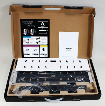 Кронштейн для телевизора Hama Tilt TV Premium черный 32"-65" макс.35кг настенный от магазина РЭССИ