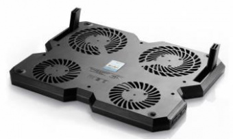 Подставка для ноутбука Deepcool MULTI CORE X6 (DP-N422-MCX6) 15.6" 380x295x24мм 24дБ 2xUSB 4x 900г черный от магазина РЭССИ