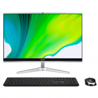 Моноблок Acer Aspire C22-1610 21.5" Full HD N100 (0.8) 8Gb SSD256Gb UHDG CR noOS WiFi BT 65W клавиатура мышь Cam черный 1920x1080 от магазина РЭССИ