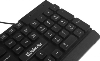 Клавиатура Defender Element HB-190 черный USB от магазина РЭССИ