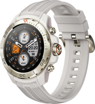 Смарт-часы Mibro GS Explorer 1.32" AMOLED корп.белый рем.белый разм.брасл.:265мм (XPAW017DW) от магазина РЭССИ
