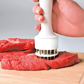 Ручной размягчитель мяса Mallony CARNE 19x5 см пластмасса нержавеющая сталь 00 3617 от магазина РЭССИ