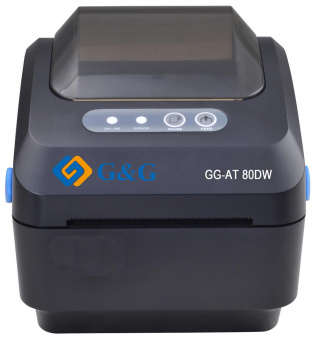 Термопринтер G&G GG-AT-80DW-U (для печ.накл.) стационарный черный от магазина РЭССИ