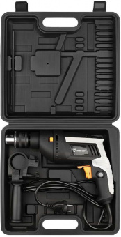 Дрель ударная Deko DKID650W 650Вт ключевой реверс (кейс в комплекте) (063-4092) от магазина РЭССИ