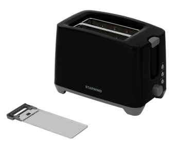 Тостер Starwind ST2105 750Вт черный/черный от магазина РЭССИ