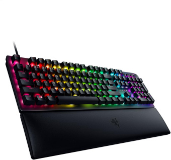 Клавиатура Razer Huntsman V2 механическая черный USB for gamer LED (подставка для запястий) от магазина РЭССИ