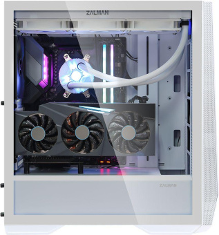 Корпус Zalman Z9 Iceberg белый без БП E-ATX 6x120mm 6x140mm 2x200mm 2xUSB2.0 2xUSB3.0 audio bott PSU от магазина РЭССИ