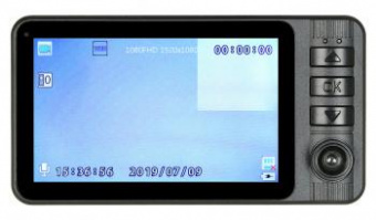 Видеорегистратор Digma FreeDrive 109 TRIPLE черный 1Mpix 1080x1920 1080p 150гр. JL5601 от магазина РЭССИ