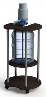 Подставка для 19л бутыли AEL венге от магазина РЭССИ