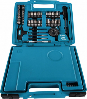 Набор принадлежностей Makita E-06270 212 предметов (жесткий кейс) от магазина РЭССИ