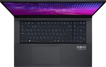 Ноутбук Osio CyberLine C170i-001 Core i5 12600H 16Gb SSD512Gb NVIDIA RTX RTX 3050 6Gb 17.3" IPS FHD (1920x1080) без ОС dk.grey WiFi BT Cam 3410mAh от магазина РЭССИ