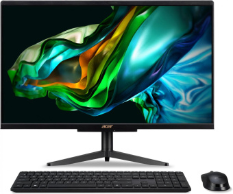 Моноблок Acer Aspire C24-1610 23.8" Full HD N100 (0.8) 8Gb SSD512Gb UHDG CR Eshell WiFi BT 65W клавиатура мышь Cam черный 1920x1080 от магазина РЭССИ