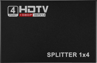 Сплиттер аудио-видео Premier 5-872-4 HDMI (f)/4xHDMI (f) черный от магазина РЭССИ