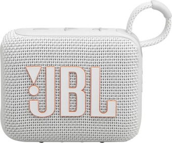 Колонка порт. JBL GO 4 белый 4.2W 1.0 BT 850mAh (JBLGO4WHT) от магазина РЭССИ