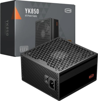 Блок питания PcCooler ATX 850W P5-YK850-B1F 80+ bronze (20+4pin) APFC 135mm fan 6xSATA Cab Manag RTL от магазина РЭССИ