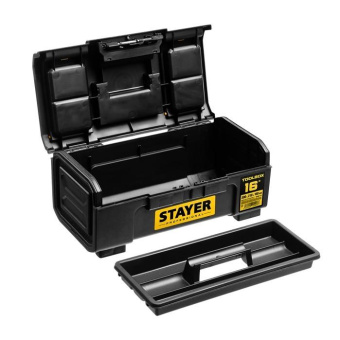 Пластиковый ящик для инструмента STAYER Professional TOOLBOX-19 38167-19 от магазина РЭССИ