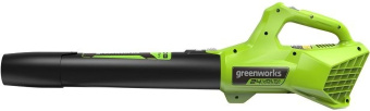 Воздуходувка Greenworks G24AB пит.:от аккум. зеленый/черный от магазина РЭССИ