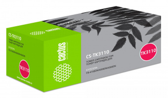 Картридж лазерный Cactus CS-TK3110 TK-3110 черный (15500стр.) для Kyocera Ecosys FS-4100DN/4200DN/4300DN от магазина РЭССИ